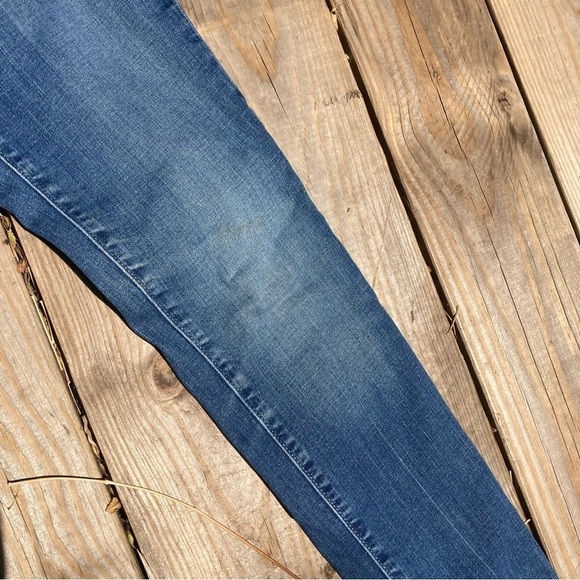 Anthropologie PILCRO & THE LETTERPRESS Serif MID RISE SKINNY Ankle JEANS Size 26 - Picture 3 of 7